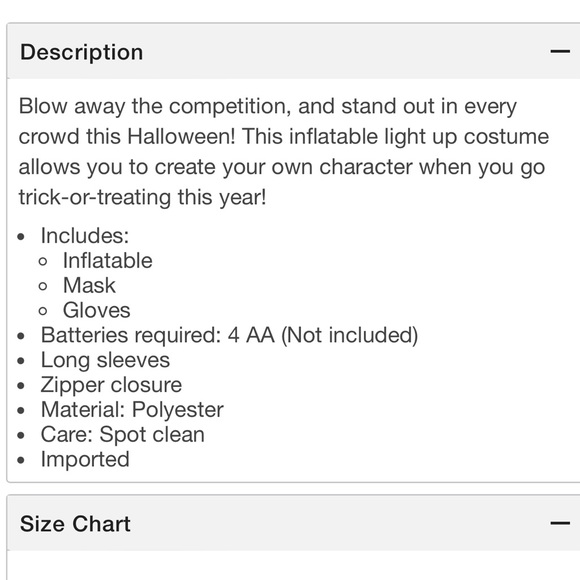 Blue inflatable suit - Picture 6 of 7